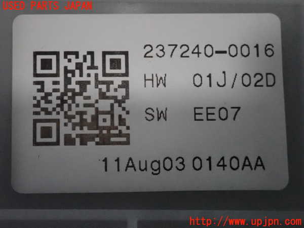 2UPJ-9233396306]レクサス・CT200h(ZWA10)スイッチ1 (MENU) 中古_3