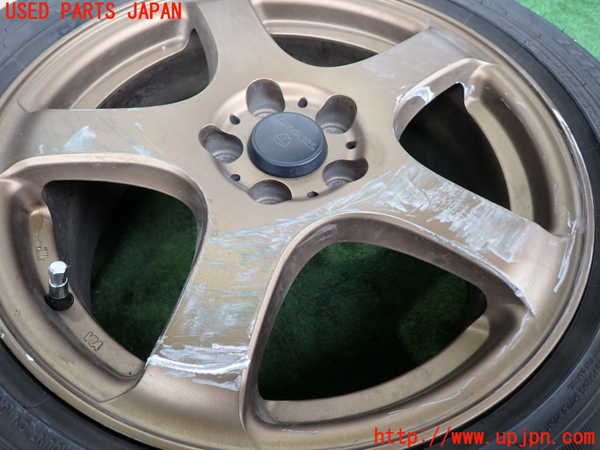 2UPJ-9233399031]レクサス・CT200h(ZWA10)タイヤ　ホイール　1本① 材質：アルミ／種類 中古_2