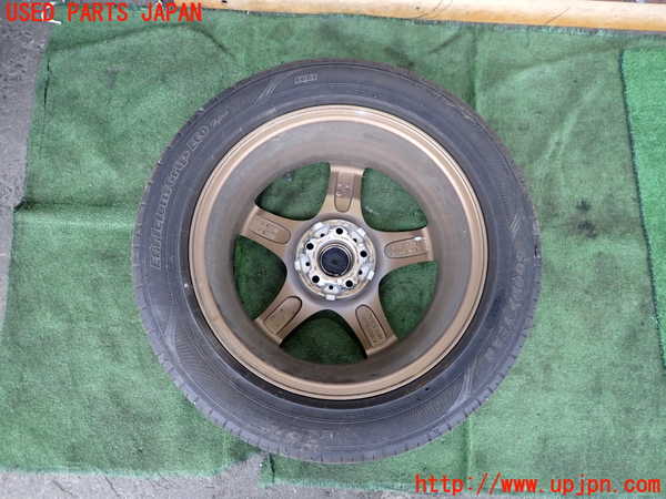 2UPJ-9233399031]レクサス・CT200h(ZWA10)タイヤ　ホイール　1本① 材質：アルミ／種類 中古_4