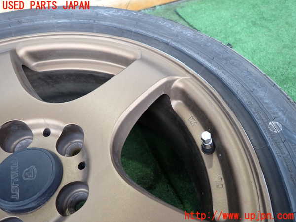 2UPJ-9233399034]レクサス・CT200h(ZWA10)タイヤ　ホイール　1本④ 材質：アルミ／種類 中古_2