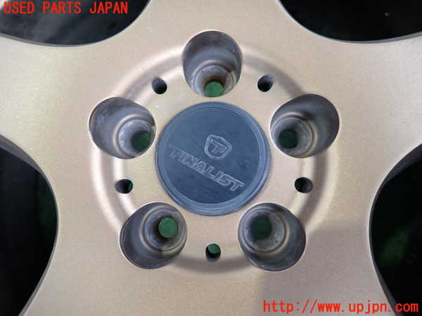 2UPJ-9233399034]レクサス・CT200h(ZWA10)タイヤ　ホイール　1本④ 材質：アルミ／種類 中古_3