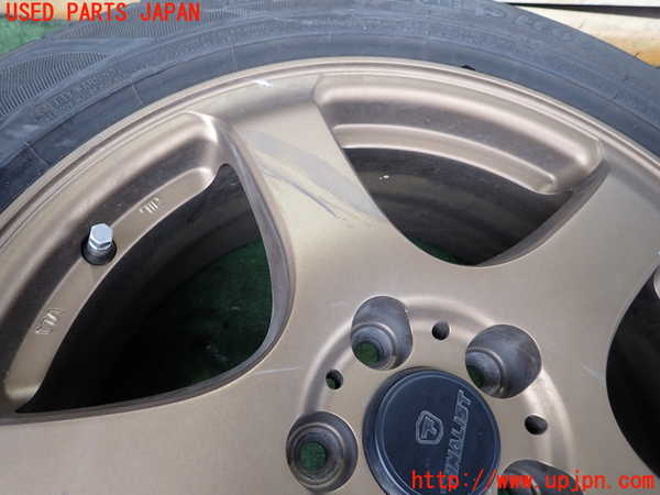 2UPJ-9233399032]レクサス・CT200h(ZWA10)タイヤ　ホイール　1本② 材質：アルミ／種類 中古_2