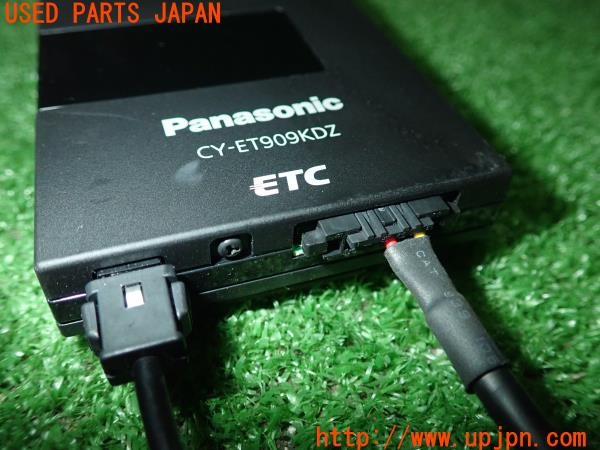 3UPJ=9233410503]ボルボ V60 T4 Rデザイン(FB4164T)Panasonic パナソニック CY-ET909KDZ ETC車載器 中古_4