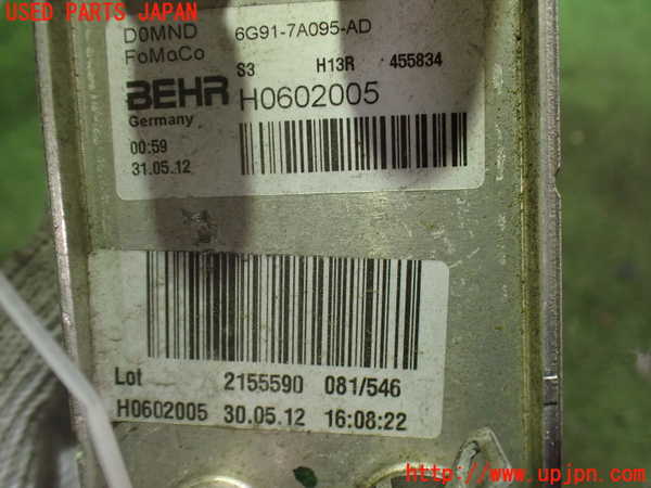 2UPJ-9233412481]ボルボ・V60(FB4164T)オイルクーラー1 中古_3