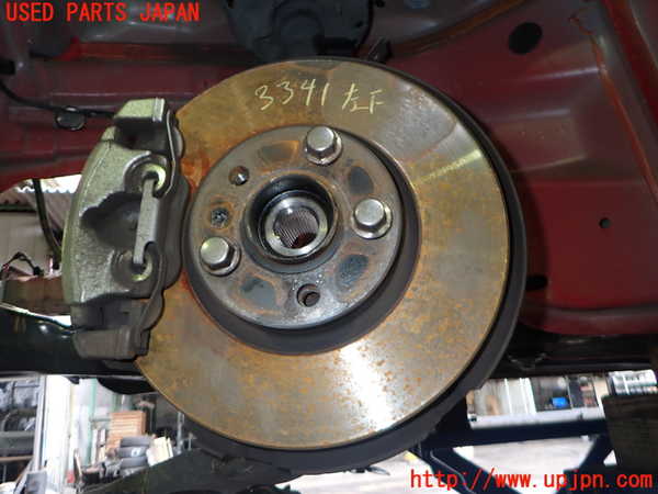 2UPJ-9233414295]ボルボ・V60(FB4164T)左フロントナックルハブ 中古_2