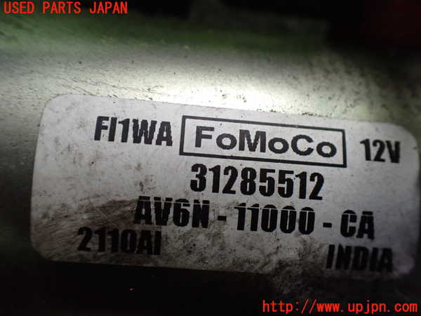 2UPJ-9233416010]ボルボ・V60(FB4164T)セルモーター 中古_3