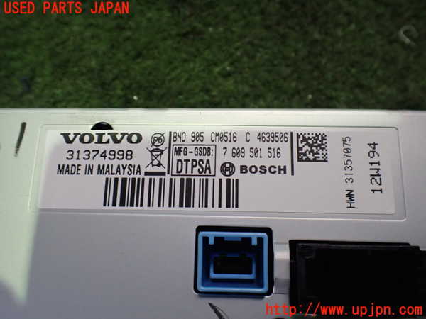 2UPJ-9233416629]ボルボ・V60(FB4164T)モニター 中古_3