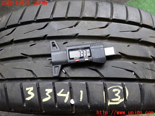 2UPJ-9233419043]ボルボ・V60(FB4164T)タイヤ　ホイール　1本③ 235/40R18 中古_4