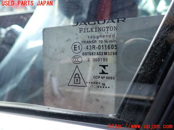 2UPJ-9233461260]ジャガー・XF(JB2GA)左前ドア 中古 PILKINGTON M3250 43R-011605_3