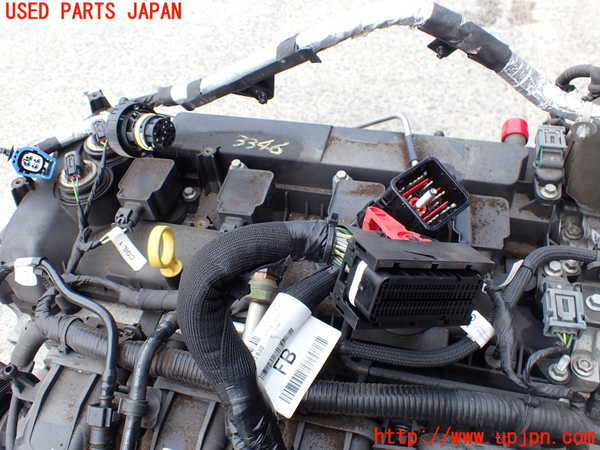 2UPJ-9233462010]ジャガー・XF(JB2GA)エンジン 204PT 中古_4