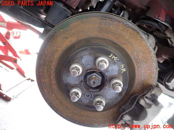 2UPJ-9233464305]ジャガー・XF(JB2GA)左リアナックルハブ 中古_2