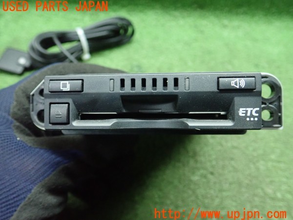 3UPJ=9233470503]アクア(NHP10)中期 純正ビルトイン 08686-00350 ETC車載器 中古_3