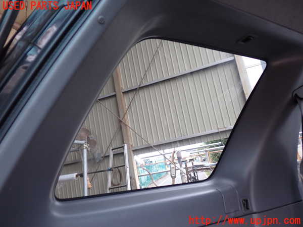 1UPJ-9233501382]テラノ(TR50)左クォーターガラス M2L3 中古_2