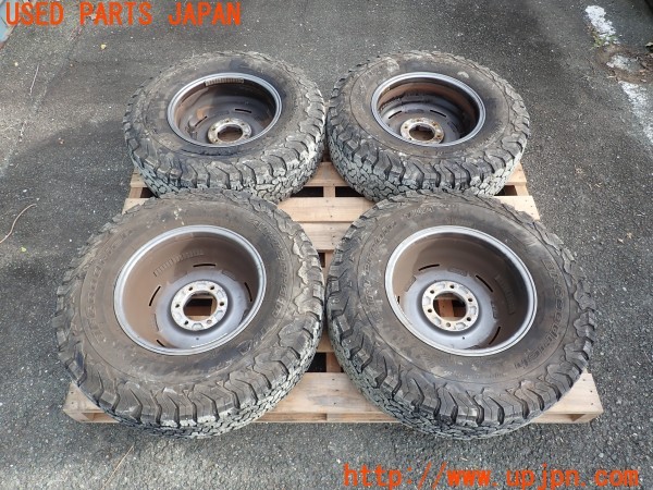 3UPJ=9233510917]ハイラックスサーフ(KZN185W)前期 CRIMSON クリムソン DEAN ディーン CC3 ホイール 16×7J +25 PCD139.7 6穴 4本 中古_5