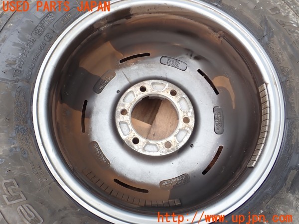 3UPJ=9233510917]ハイラックスサーフ(KZN185W)前期 CRIMSON クリムソン DEAN ディーン CC3 ホイール 16×7J +25 PCD139.7 6穴 4本 中古_6