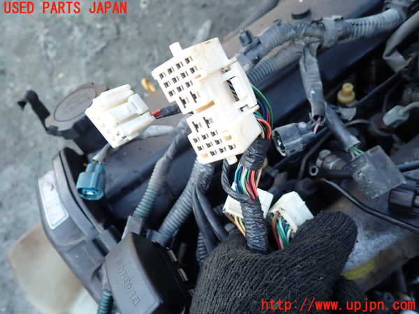 1UPJ-9233512010]ハイラックスサーフ(KZN185W)エンジン 1KZ-TE 4WD 中古_3
