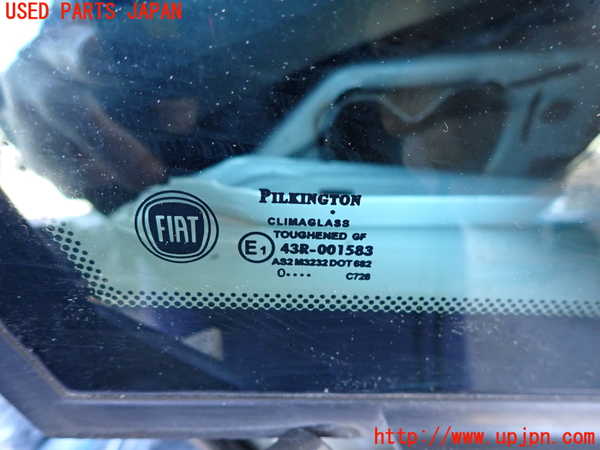2UPJ-9233521200]フィアット・プントエヴォ(199144)右フロント三角窓ガラス 中古 PILKINGTON M3232 43R-001583_2