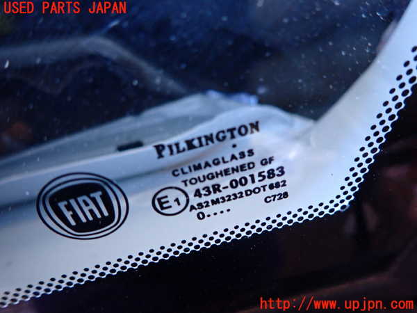 2UPJ-9233521202]フィアット・プントエヴォ(199144)左フロント三角窓ガラス 中古 PILKINGTON M3232 43R-001583_2