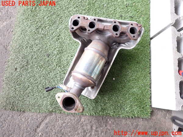 2UPJ-9233522041]フィアット・プントエヴォ(199144)エキマニ1 触媒 マニバーター 中古_3