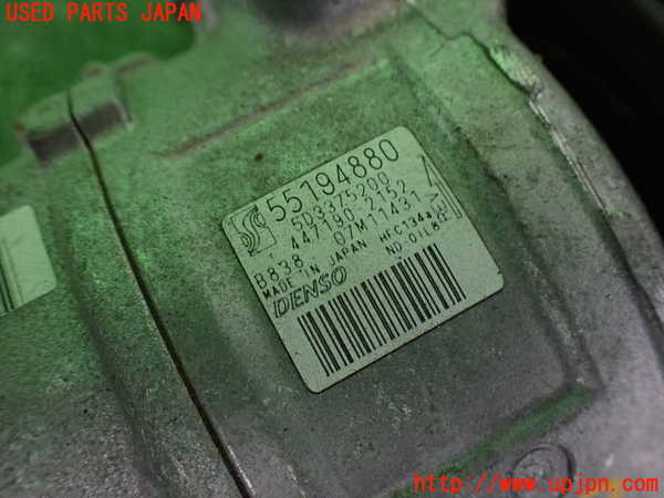 2UPJ-9233526025]フィアット・プントエヴォ(199144)エアコンコンプレッサー 中古_3