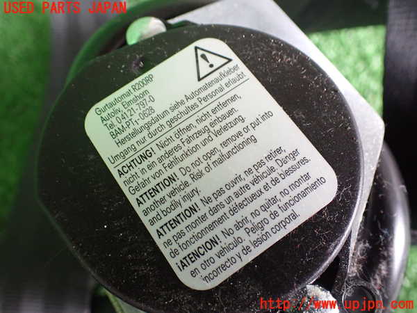 2UPJ-9233527045]フィアット・プントエヴォ(199144)運転席シートベルト 中古_2