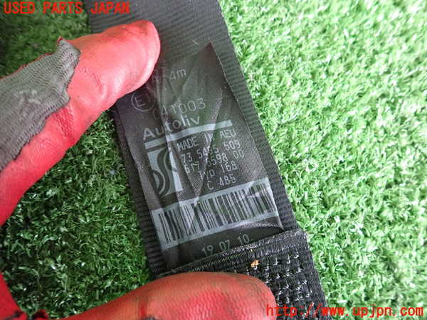 2UPJ-9233527155]フィアット・プントエヴォ(199144)右2列目シートベルト 中古_2