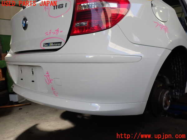 2UPJ-9233531610]BMW 116i E87(UE16)リアバンパー 中古_2