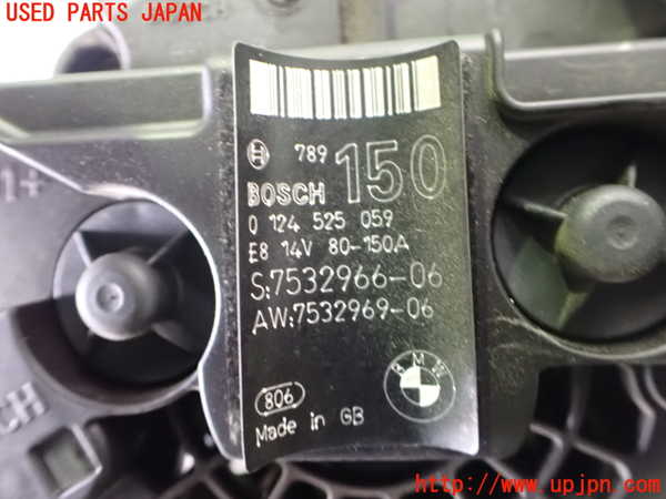 2UPJ-9233536015]BMW 116i E87(UE16)オルタネーター(ダイナモ) 中古_3