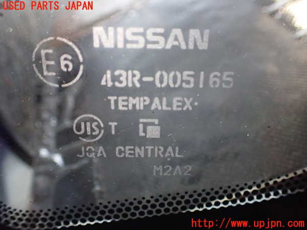 2UPJ-9233541200]ノート e-POWER NISMO(HE12)右フロント三角窓ガラス (43R-005165) 中古_2
