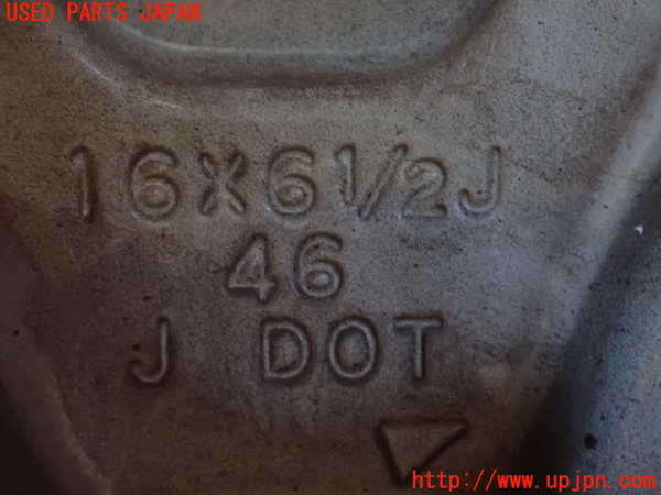 2UPJ-9233549031]ノート e-POWER NISMO(HE12)タイヤ　ホイール　1本① 195/55R16 中古_5