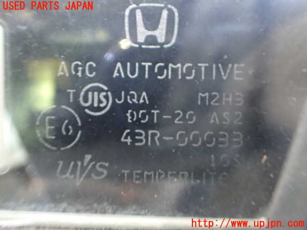 2UPJ-9233551260]CR-Z(ZF1)左ドア 中古 AGC M2H3 43R-00033_4