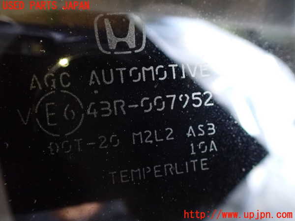 2UPJ-9233551382]CR-Z(ZF1)左クォーターガラス 中古 AGC M2L2 43R-007952_2