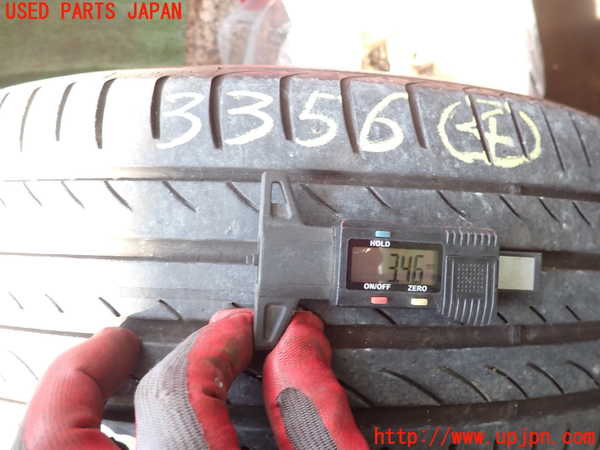 2UPJ-9233569034]ベンツ A180(169032)(169)タイヤ　ホイール　1本④ 195/55R16 中古_3