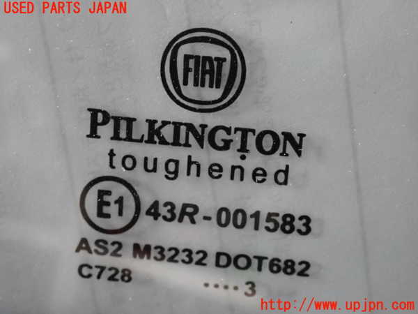 2UPJ-9233571260]フィアット・500(31209)左ドア 中古 PILKINGTON M3232 43R-001583_2