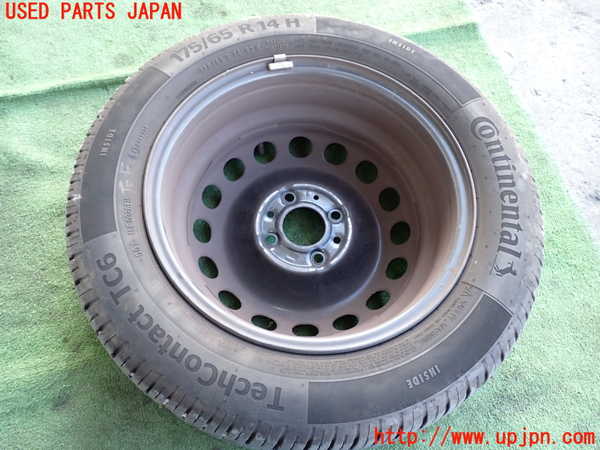 2UPJ-9233579021]フィアット・500(31209)タイヤ　ホイール　1本① 175/65R14 中古_3