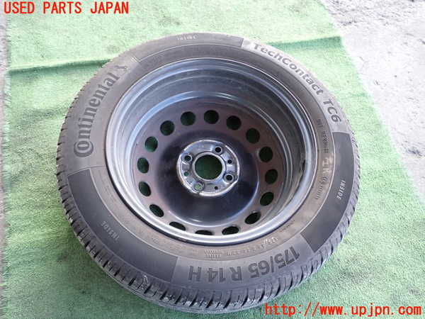 2UPJ-9233579022]フィアット・500(31209)タイヤ　ホイール　1本② 175/65R14 中古_3
