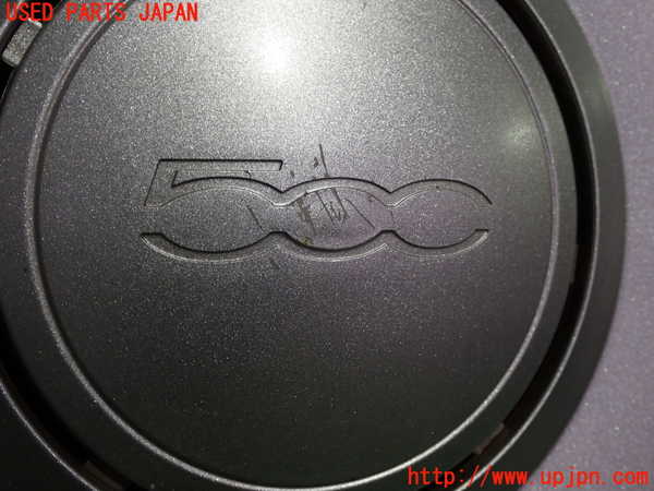 2UPJ-9233579413]フィアット・500(31209)14インチホイールキャップ1枚③ 中古_3