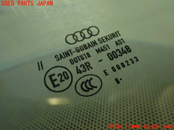 2UPJ-9233581195]アウディ・A4(8KCDN)フロントガラス 中古(43R-00348 M451)_4