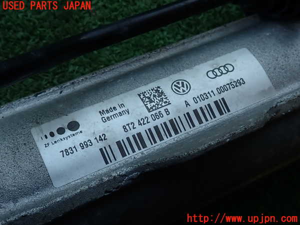 2UPJ-9233584235]アウディ・A4(8KCDN)パワステギアボックス 中古_3