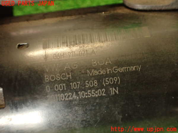 2UPJ-9233586010]アウディ・A4(8KCDN)セルモーター 中古_3