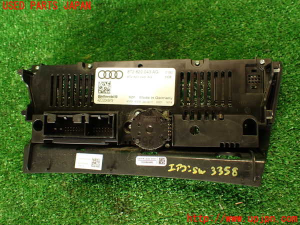 2UPJ-9233586066]アウディ・A4(8KCDN)エアコンスイッチ1 中古_3