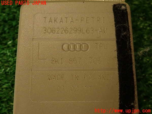 2UPJ-9233587075]アウディ・A4(8KCDN)助手席シートベルト 中古_4