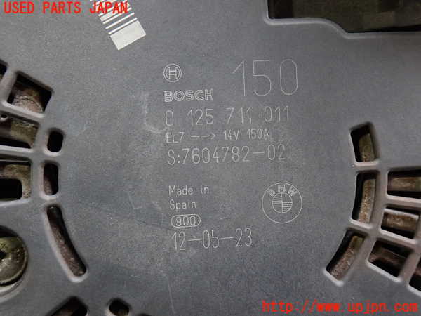 2UPJ-9233596015]BMW ミニ(MINI)クーパーS(SV16)オルタネーター(ダイナモ) 中古 (R56)_2