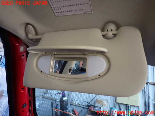 2UPJ-9233597630]BMW ミニ(MINI)クーパーS(SV16)室内サンバイザー左側 中古 (R56)_3