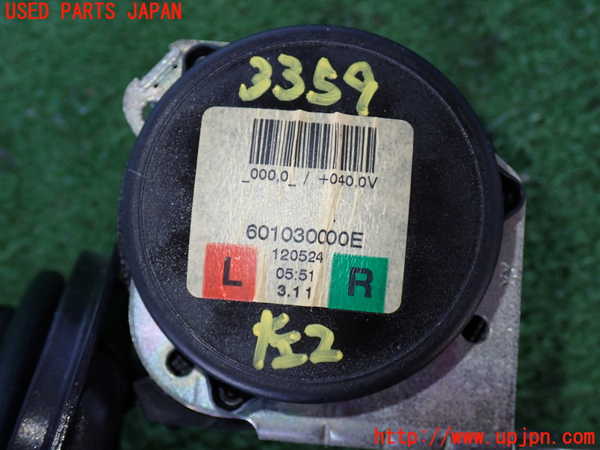 2UPJ-9233597185]BMW ミニ(MINI)クーパーS(SV16)左2列目シートベルト 中古 (R56)_3