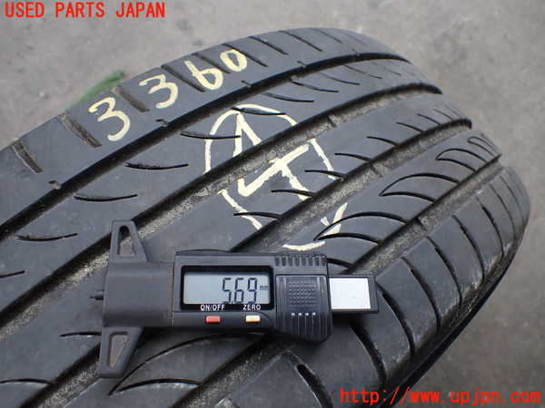 2UPJ-9233609039]レクサス・HS250h(ANF10)タイヤ　ホイール　1本④ 215/55R17 中古_4