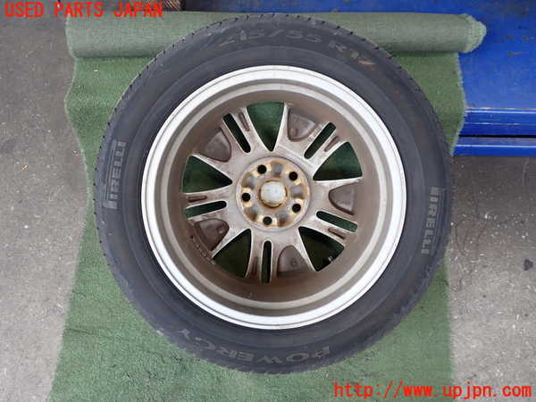 2UPJ-9233609038]レクサス・HS250h(ANF10)タイヤ　ホイール　1本③ 215/55R17 中古_5