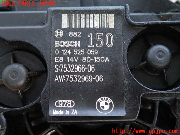 2UPJ-9233616015]BMW 320i E90(VA20)オルタネーター(ダイナモ) 中古_3