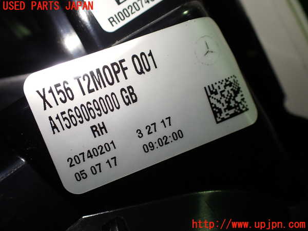 1UPJ-9233631550]ベンツ GLA180(156942)(X156)右リアフィニッシャー 中古_3