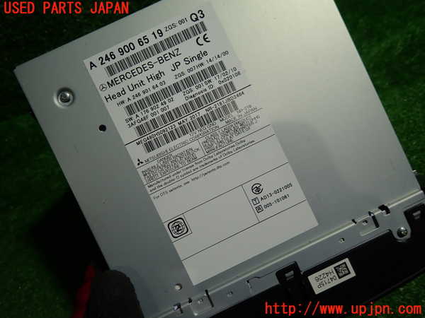 1UPJ-9233636589]ベンツ GLA180(156942)(X156)カーナビゲーション HDD 中古_2
